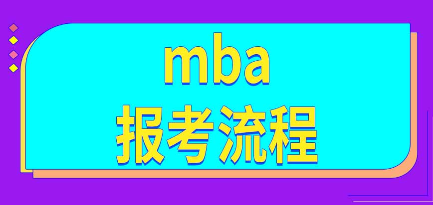 现在报考mba的流程和正常考研一样吗入学考试从哪天开始呢