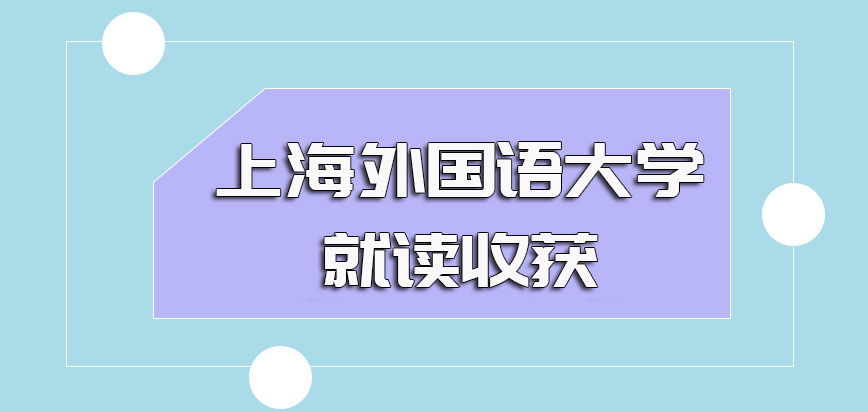 上海外国语大学mba的就读收获以及证书方面的收获情况介绍