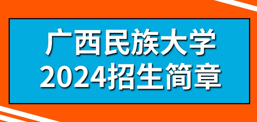 广西民族大学在职研究生2024招生简章