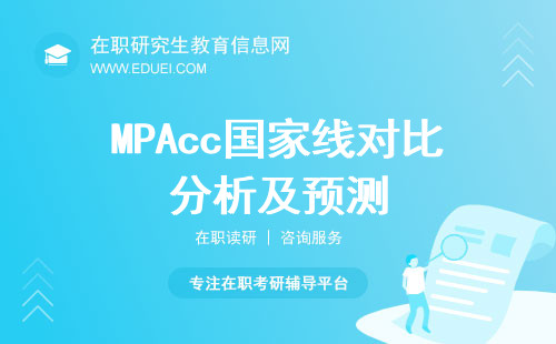 MPAcc国家线与其他六大管理专业对比分析及2025年预测